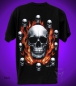 Preview: Black T-Shirt - Totenköpfe