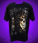 Preview: Black Glow T-Shirt - Totenkopf