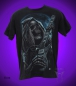 Preview: Black Glow T-Shirt - Skelett mit Gitarre T-Shirt