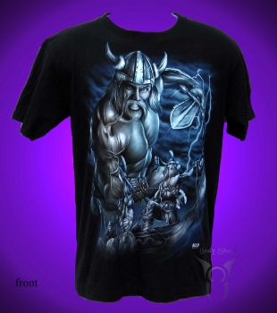 Black T-Shirt - Wikinger