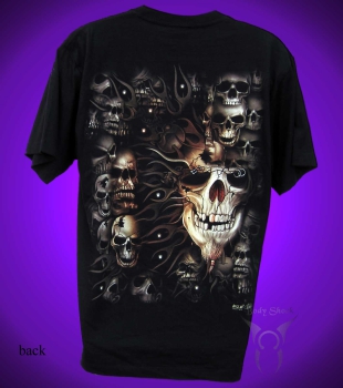 Black Glow T-Shirt - Totenkopf