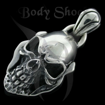 Silberanhänger - Totenkopfanhänger