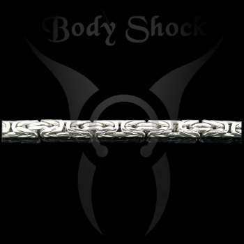 Silberarmband - Königsarmband Durchmesser: 5,5 mm