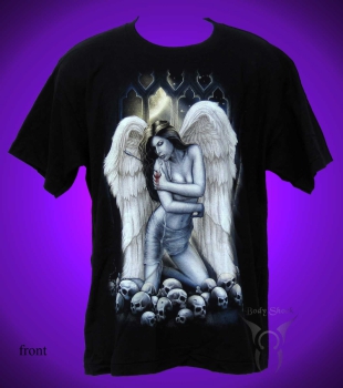 Black Glow T-Shirt - gefallener Engel T-Shirt