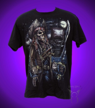 Black Glow T-Shirt - Pirat