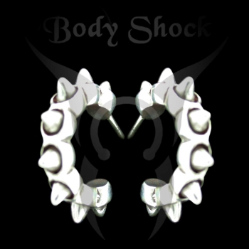 Silberohrstecker - Spikeohrstecker