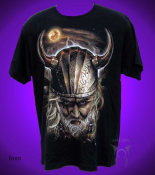 Black T-Shirt - Wikinger