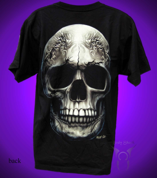 Black Glow T-Shirt - Totenkopf