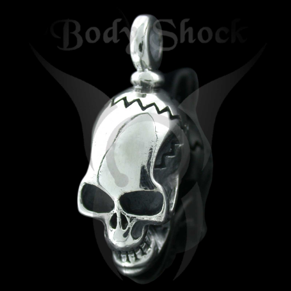 Silberanhänger - Totenkopf