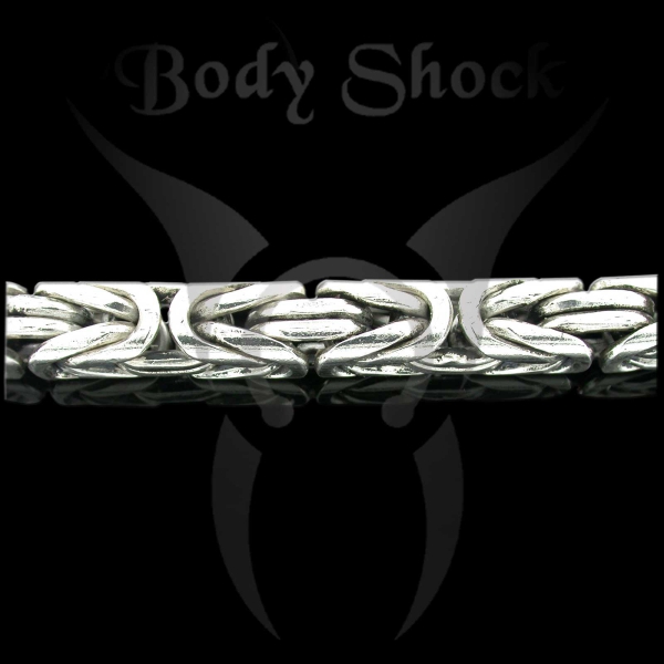 Silberarmband - Königsarmband Durchmesser: 10 mm