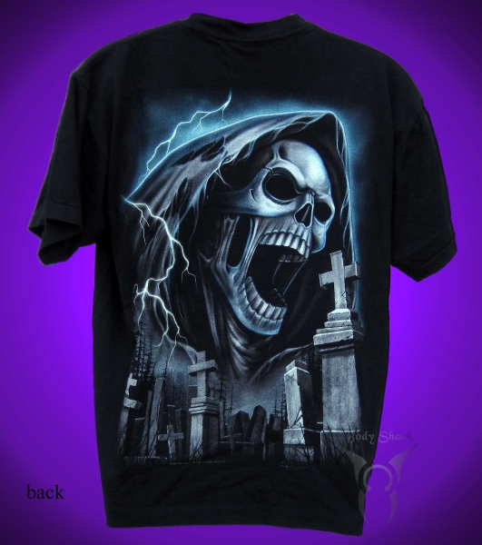 Black Glow T-Shirt - Sensenmann