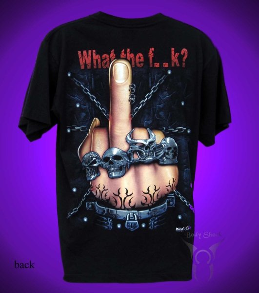 Black Glow T-Shirt - What's the f..k?