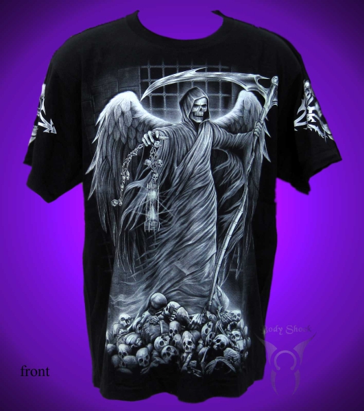 Black Glow T-Shirt - Sensenmann