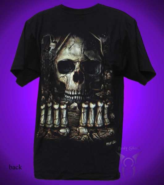 Black Glow T-Shirt - Hell Time T-Shirt