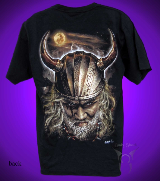 Black T-Shirt - Wikinger