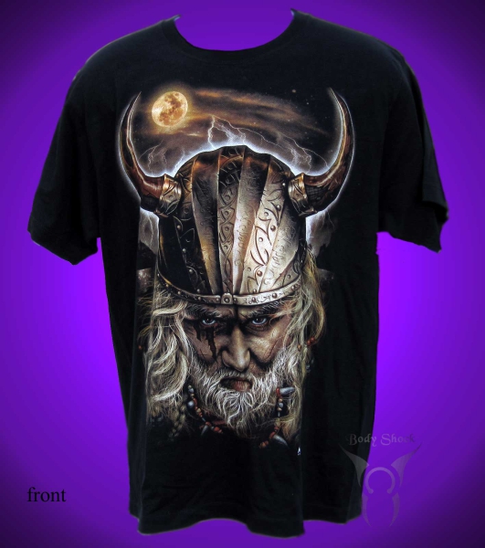 Black T-Shirt - Wikinger